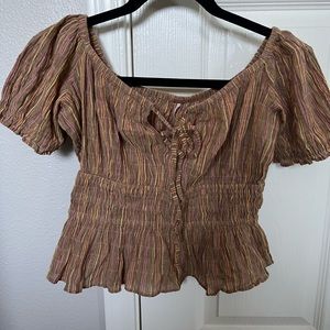 Free People Babydoll Top